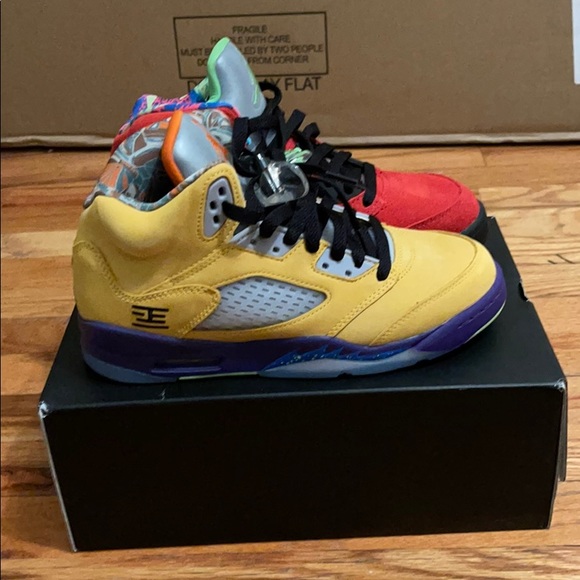 AIR JORDAN 5 RETRO SE 'WHAT THE’ - Picture 4 of 7